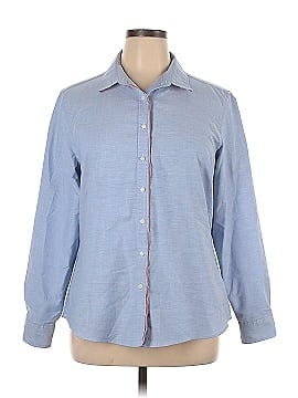 Pearly Vine Long Sleeve Button-Down Shirt (view 1)
