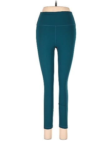 Fabletics Solid Teal Leggings Size S - 50% off