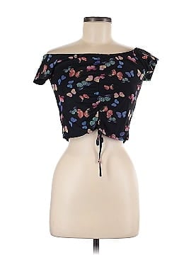 Faded Rose Short Sleeve Top (view 1)