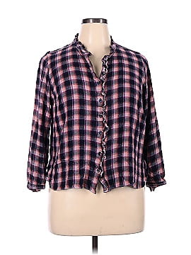 Terra & Sky Long Sleeve Button-Down Shirt (view 1)