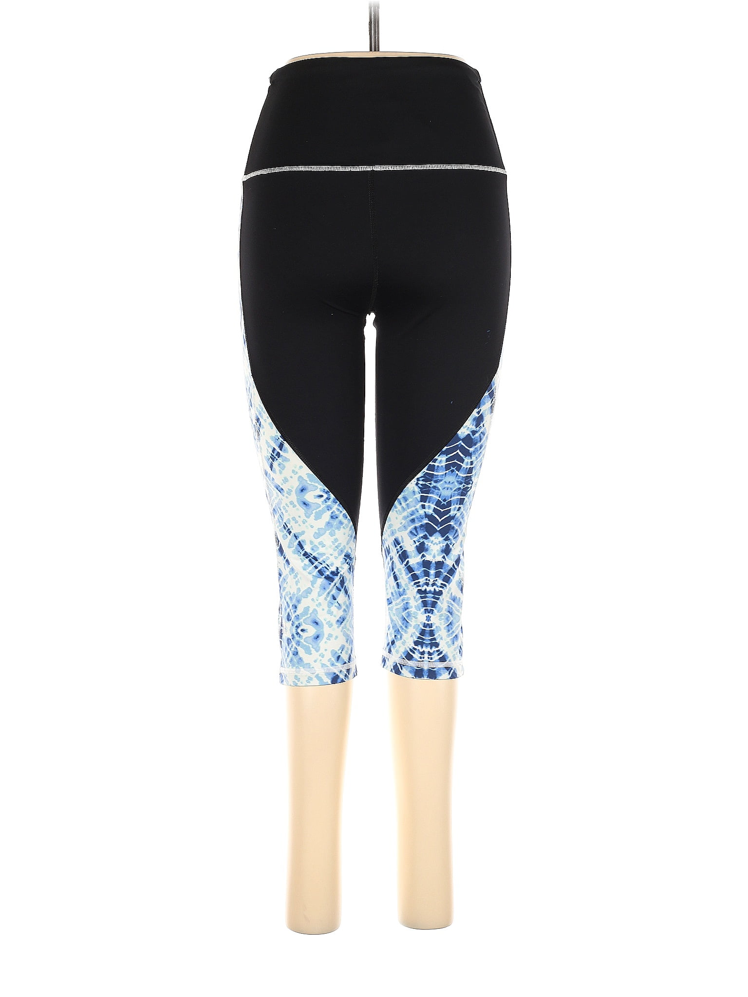 MPG Sport Andrea High Waisted Coated Legging in Teal Green 2X - 3X