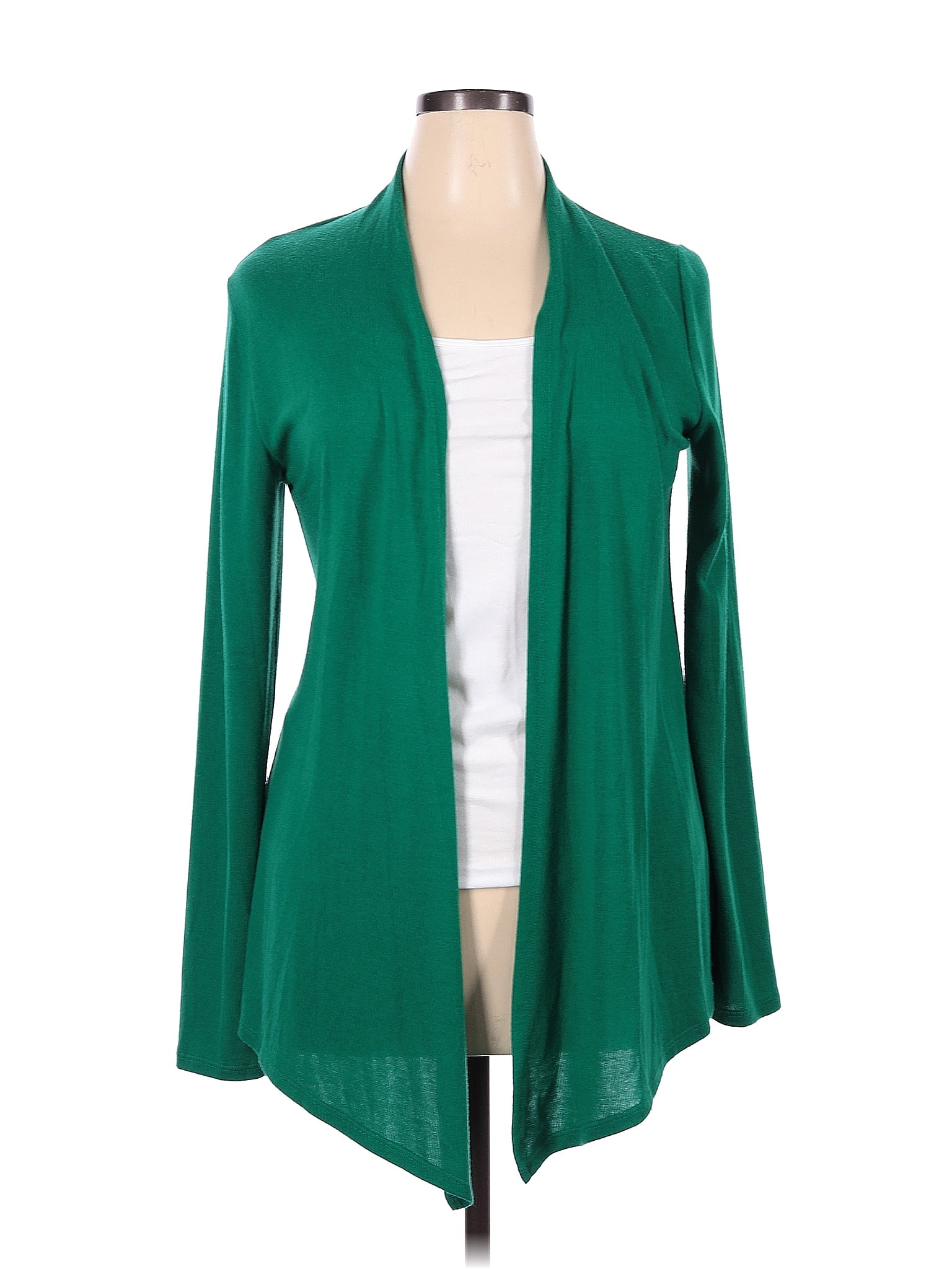 Mix by 41 Hawthorn Color Block Solid Green Cardigan Size XL - 65% off ...