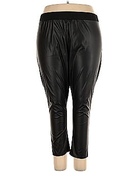 Woman Within Faux Leather Pants (view 1)