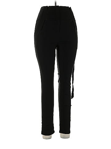 Hera Collection Solid Black Casual Pants Size L - 63% off