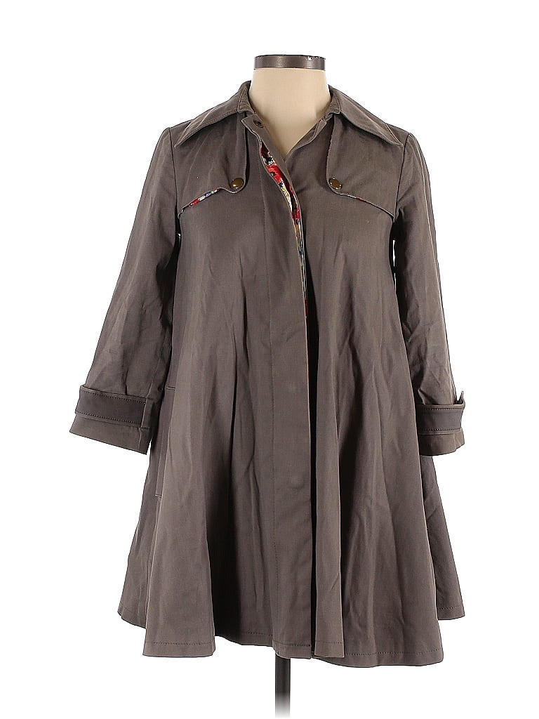 RACHEL Rachel Roy Brown Coat Size XS - photo 1