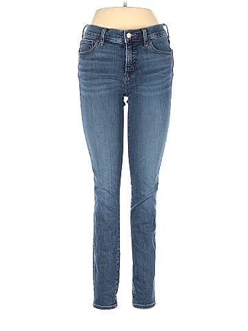 J.Crew Solid Blue Jeggings 28 Waist (Tall) - 63% off