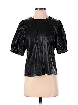 7 For All Mankind Faux Leather Top (view 1)