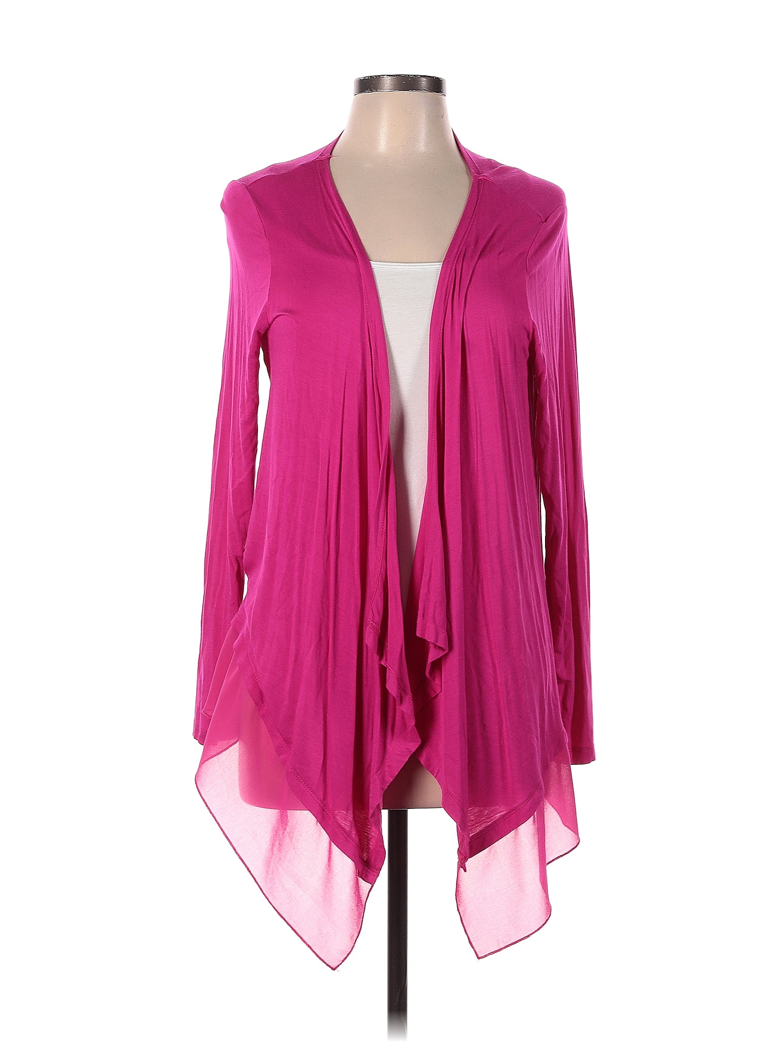 Dana Buchman Solid Pink Kimono Size L - 71% off | thredUP