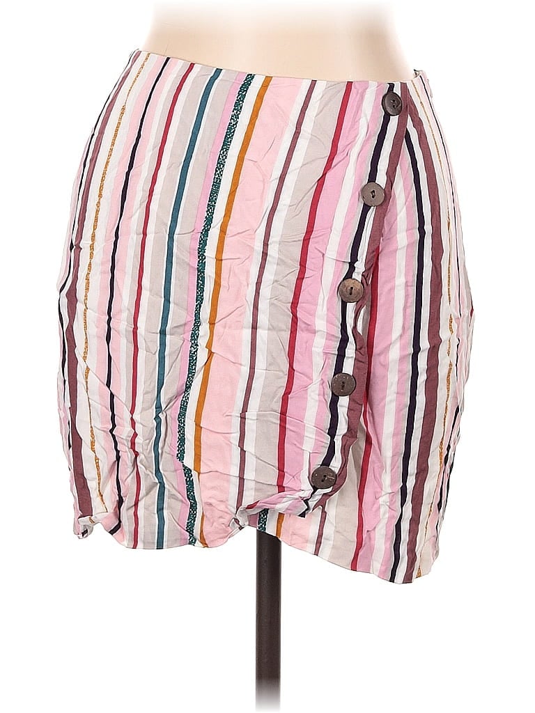 Pre-owned Harper Heritage Casual Skirt In Pink