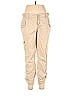 Aeropostale 100% Cotton Solid Tan Cargo Pants Size 11 - 12 - photo 1