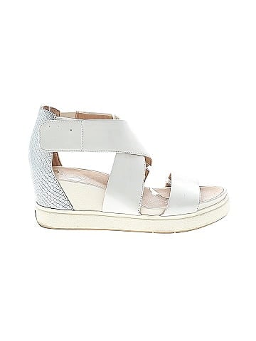 White wedges sale size 7