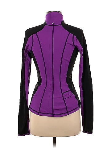 Lululemon Athletica Solid Purple Sweatshirt Size 8 - 61% off