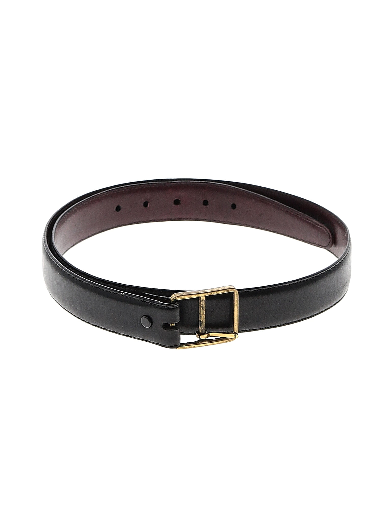 Torino Solid Black Belt Size M 58 off thredUP