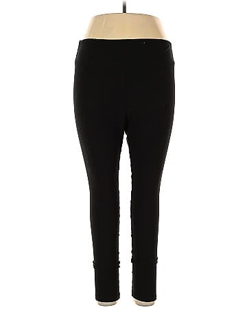 Lularoe Solid Black Casual Pants Size 2X (TC2) (Plus) - 45% off