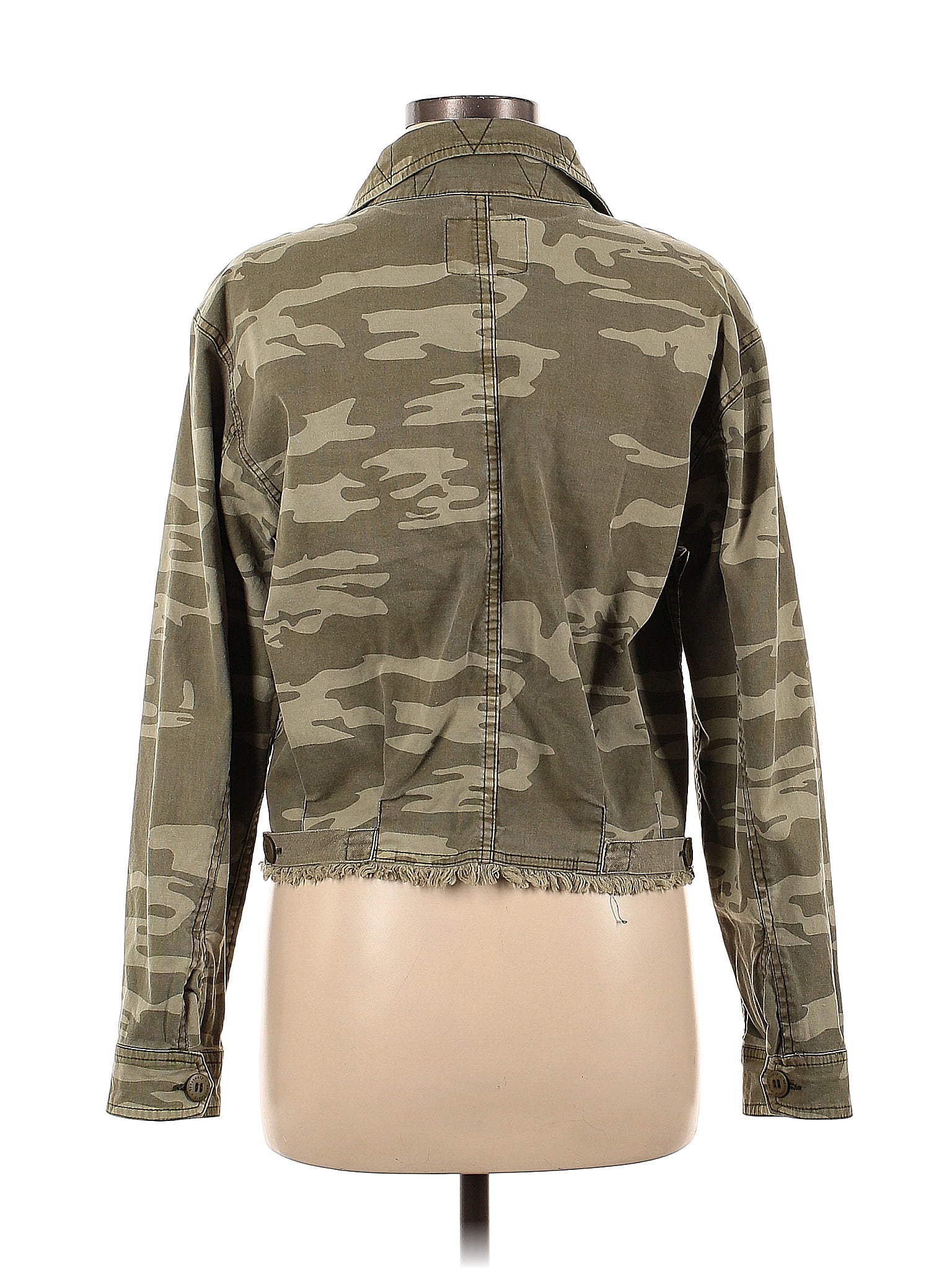 Womens camo 2024 denim jacket