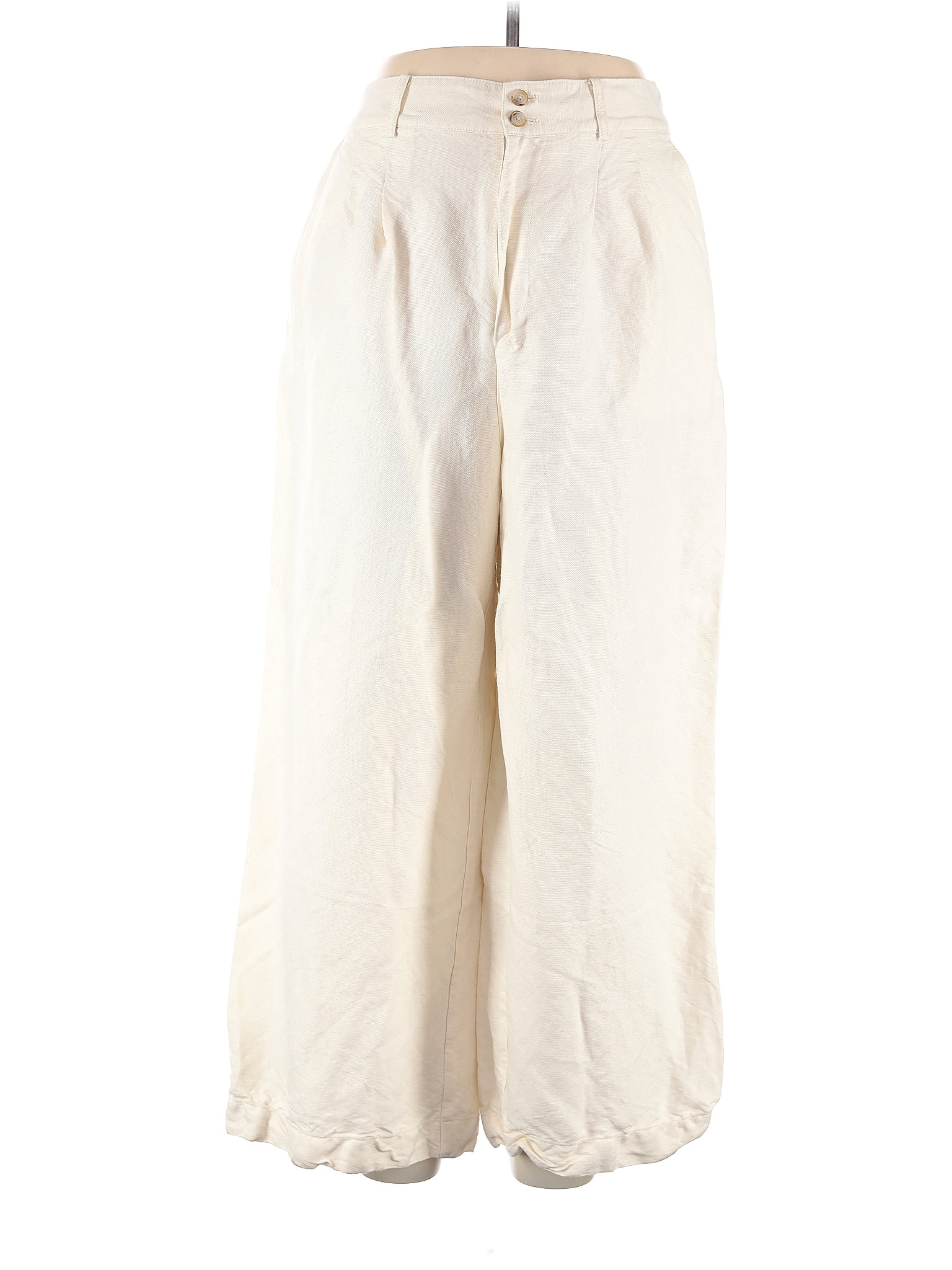 Madewell Solid Ivory Casual Pants Size 16 68 Off Thredup 9045