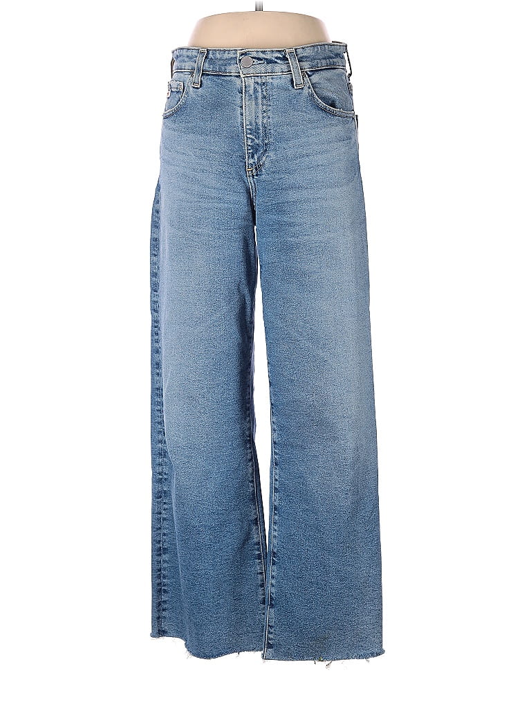 Adriano Goldschmied Solid Blue Jeans 28 Waist - 78% off | thredUP