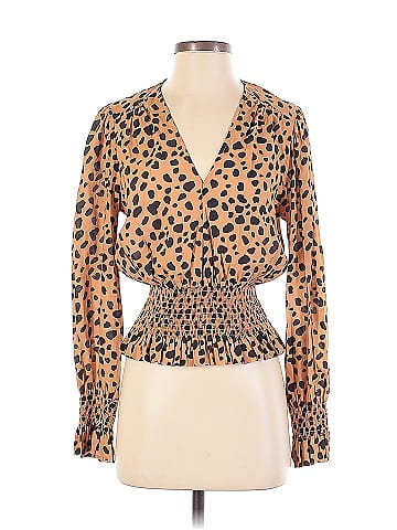 Blue Life Long Sleeve Blouse (view 1)