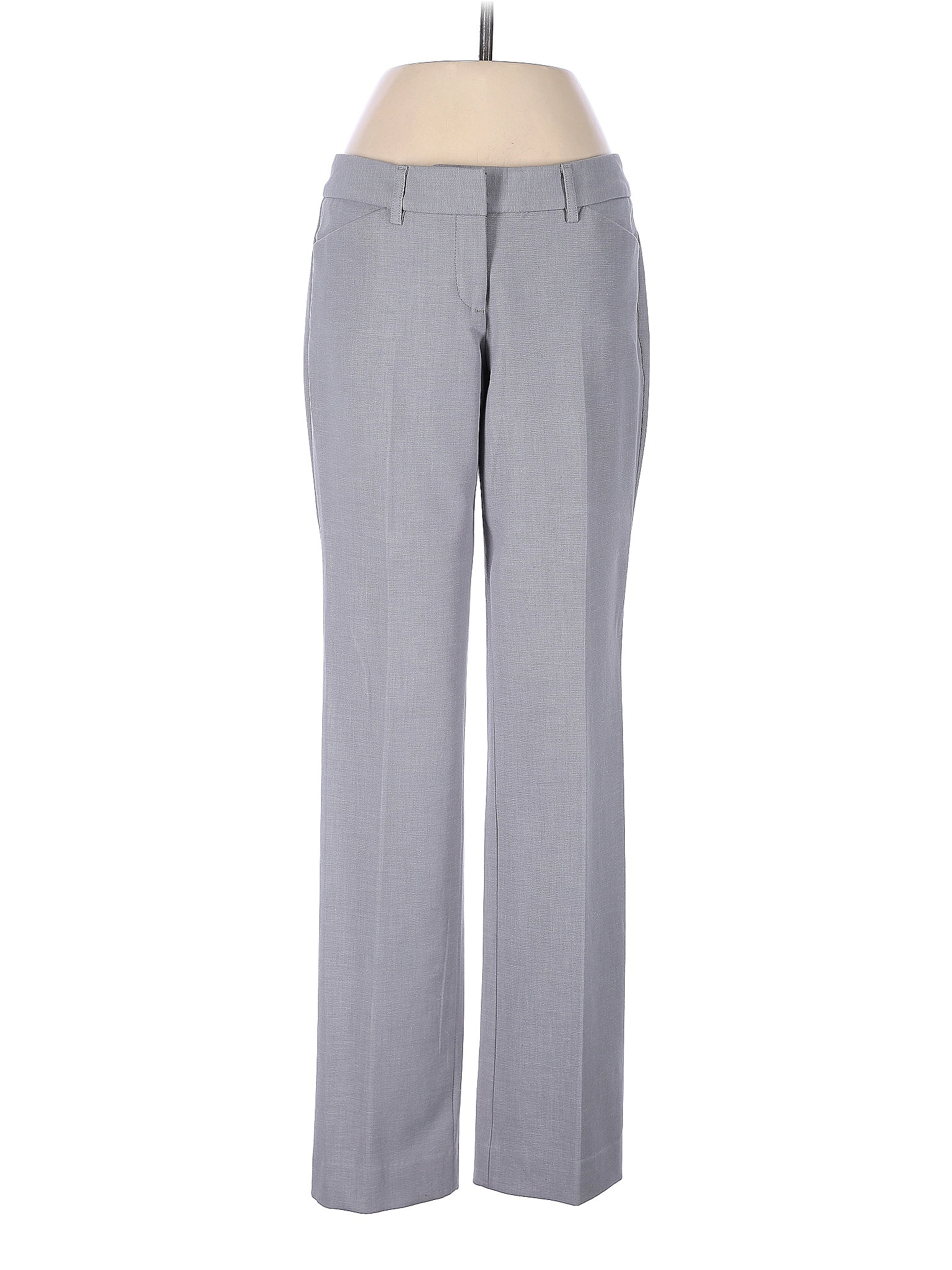 Express Solid Gray Dress Pants Size 0 74 off thredUP