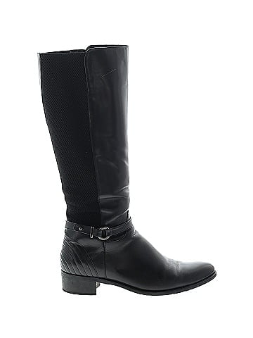 AQUATALIA Solid Black Boots Size 12 78 off thredUP