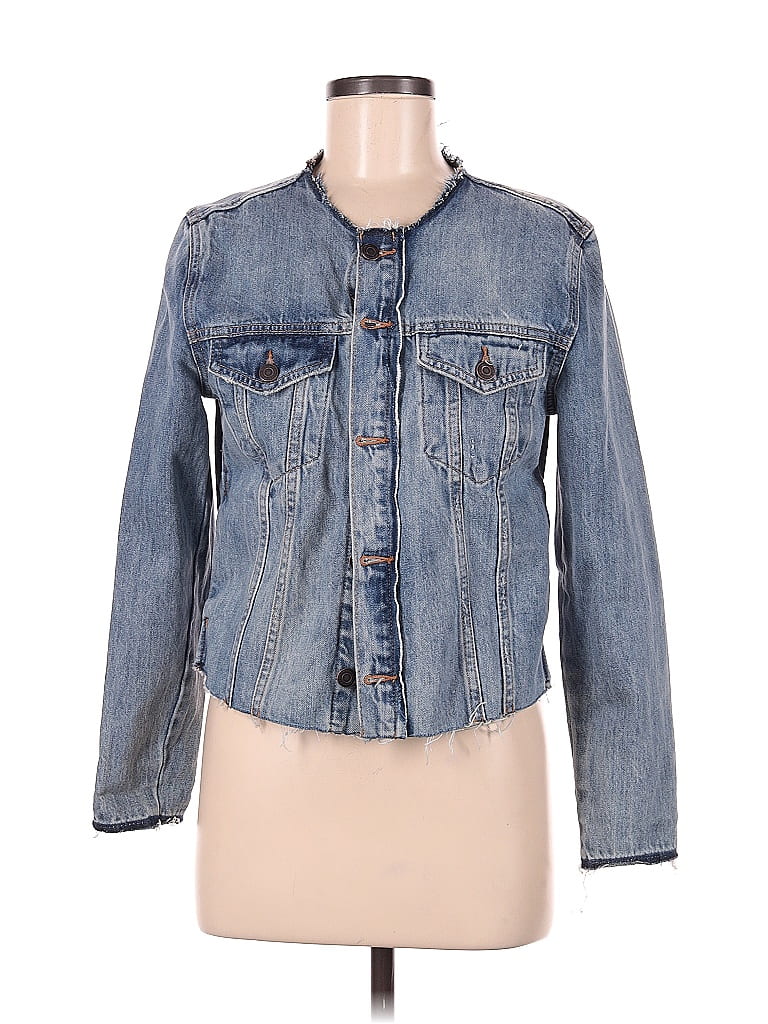 Lucky 100 Cotton Blue Denim Jacket Size M 67 Off Thredup