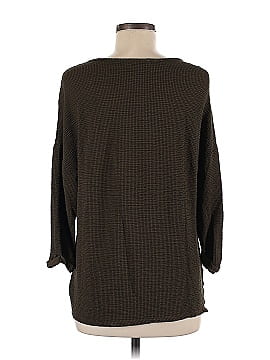 Zara W&B Collection 3/4 Sleeve Top (view 2)