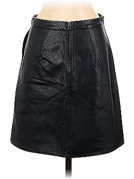 dip Faux Leather Skirt (view 2)
