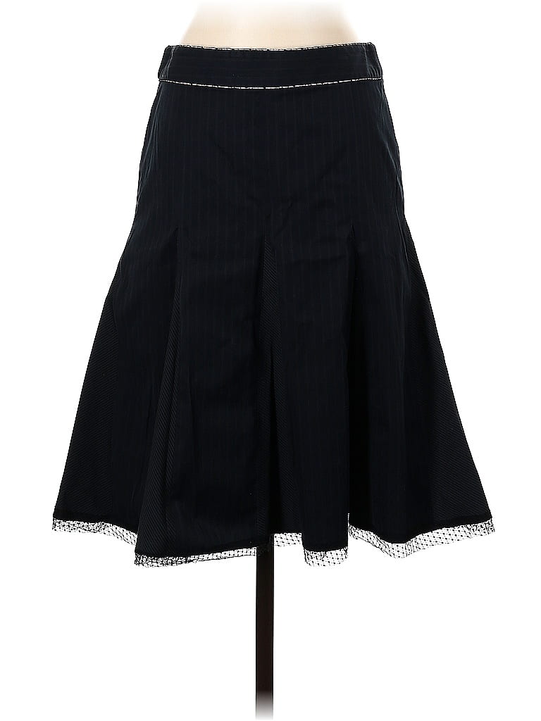 Rebecca Taylor Stripes Black Casual Skirt Size 4 - 78% off | thredUP