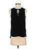 Pale Sky 100% Rayon Black Sleeveless Blouse Size S - photo 1
