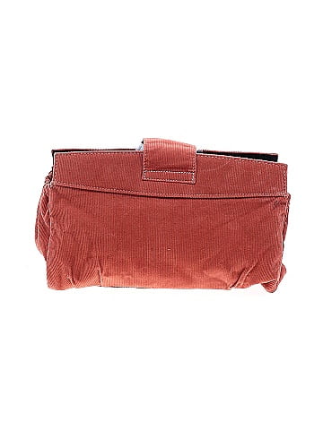 Miche Solid Orange Burgundy Clutch One Size 60 off ThredUp