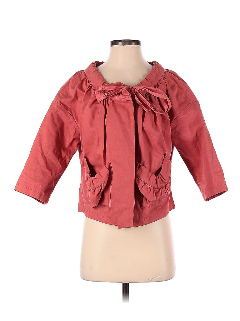 Girls from Savoy 100% Cotton Red Blazer Size S - 93% off | ThredUp