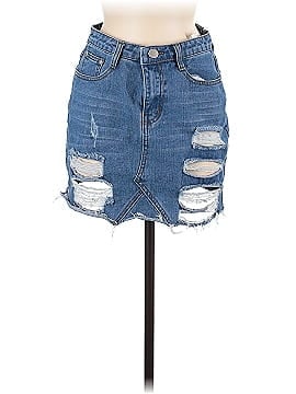 Boohoo Denim Skirt (view 1)