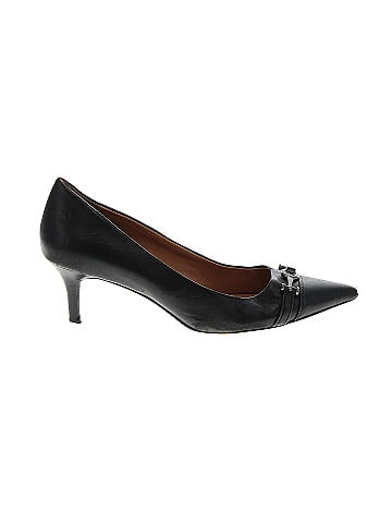 Coach black clearance heels