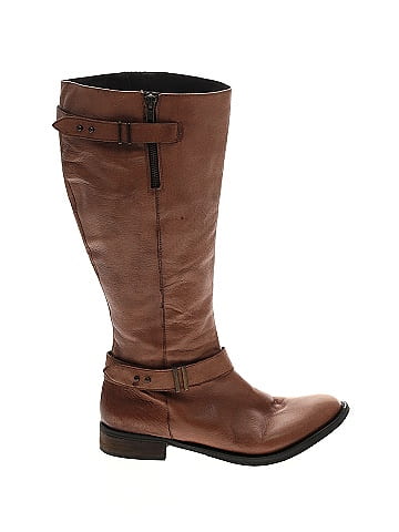 Steve madden hot sale cognac boots