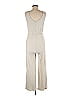 Topshop Solid Marled Ivory Jumpsuit Size 8 - 10 - photo 2