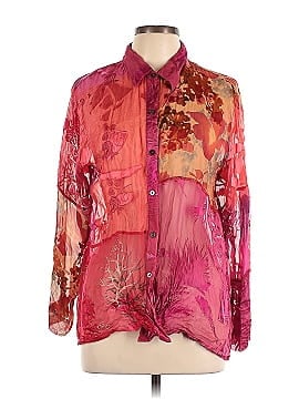 Chico's Design Long Sleeve Silk Top (view 1)