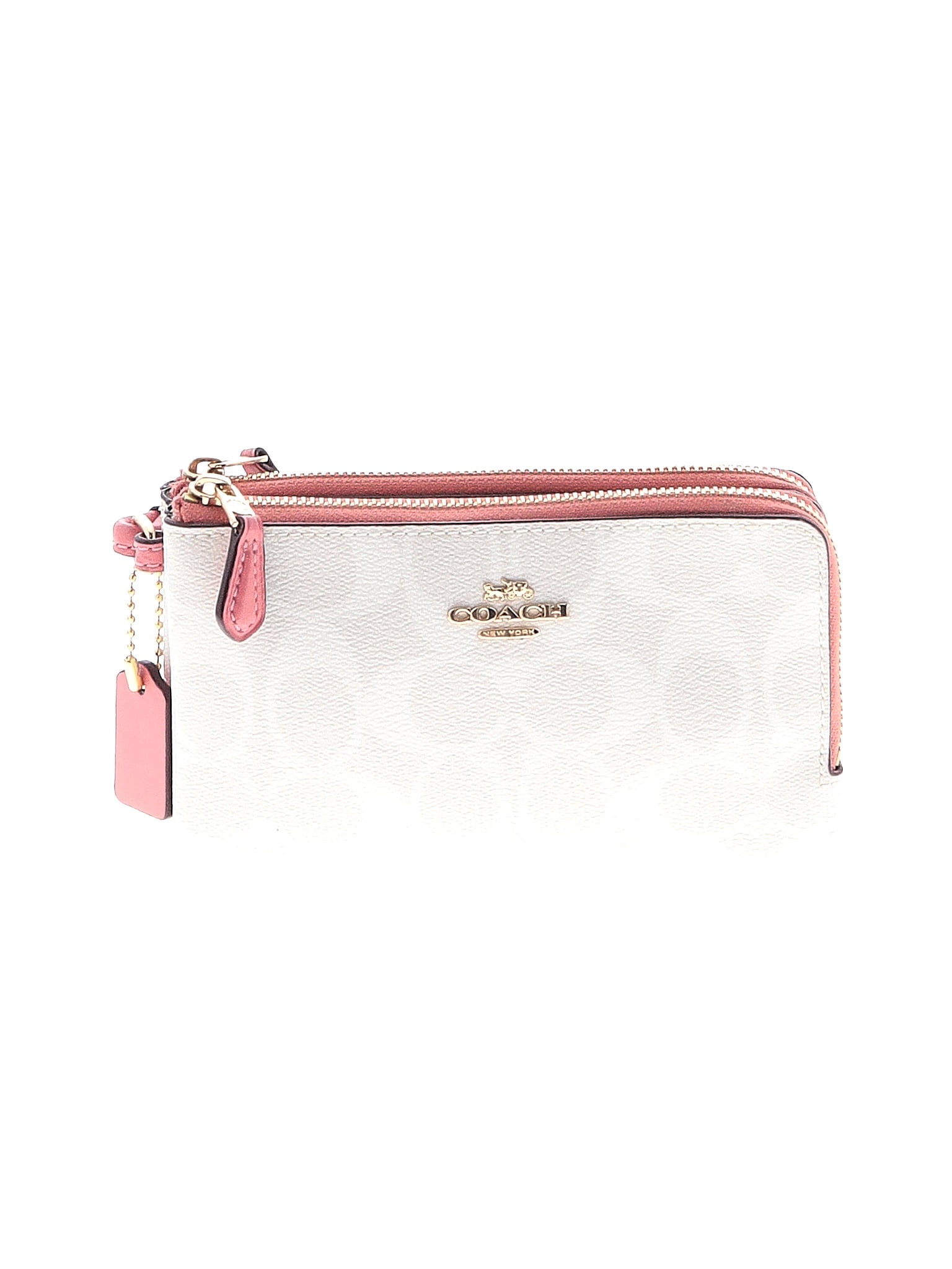 Coach White Wristlet One Size 62 off thredUP
