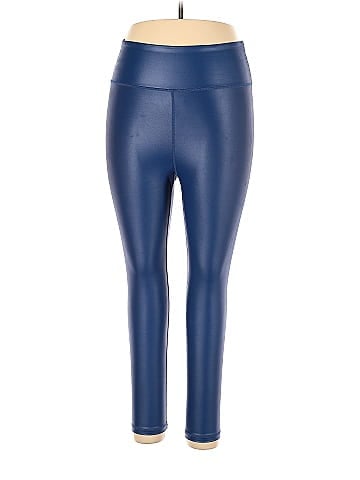 Zyia Active Solid Blue Active Pants Size 20 (Plus) - 63% off