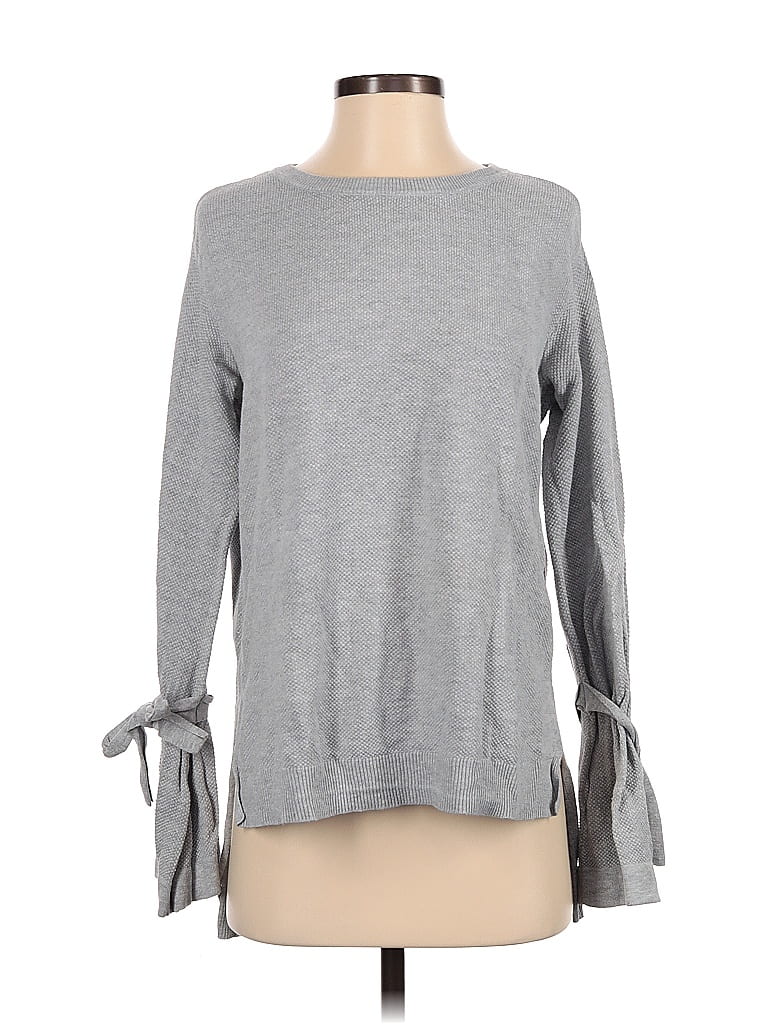 Pre-owned 1.state Sweatshirt In Gray