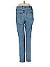 7 For All Mankind Chevron-herringbone Stripes Blue Jeans Size 25 waist - photo 2