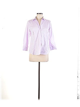 Anne Klein Long Sleeve Button-Down Shirt (view 1)