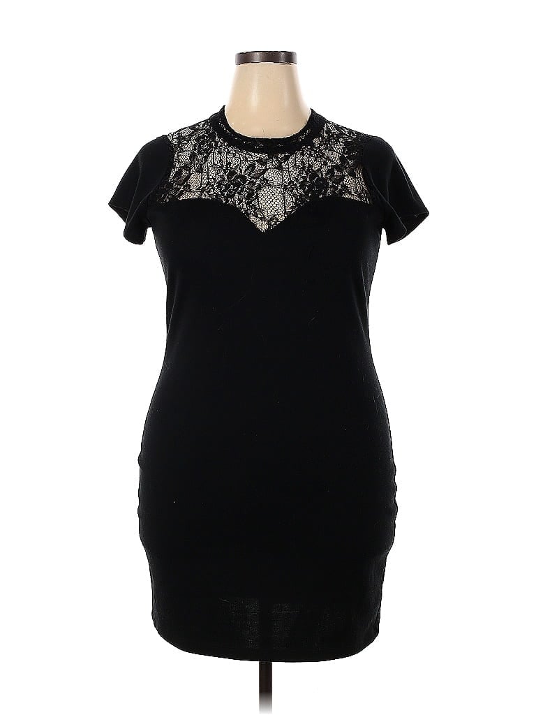 ASOS Black Casual Dress Size 18 (Plus) - photo 1