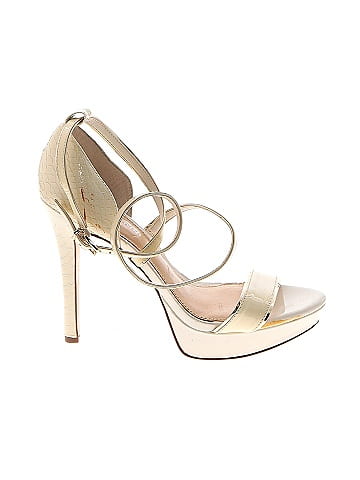 Gianni bini deals gold heels