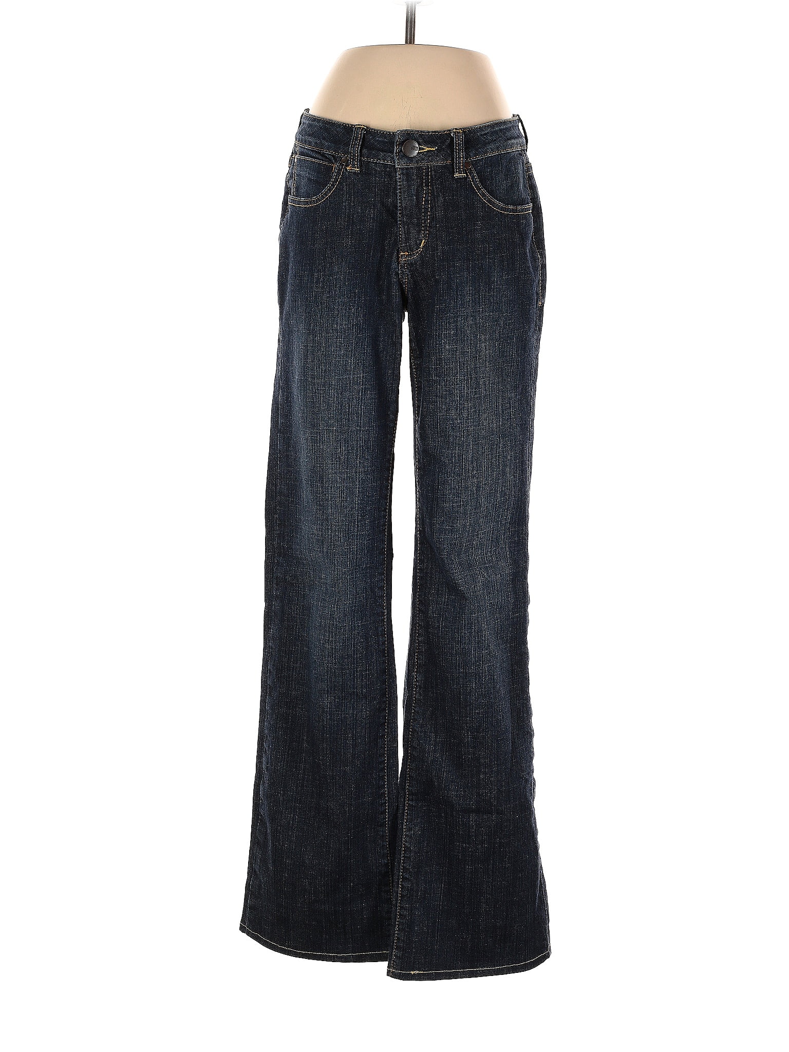 Jag 100% Baumwolle Solid Blue Jeans Size 4 - 67% off | ThredUp
