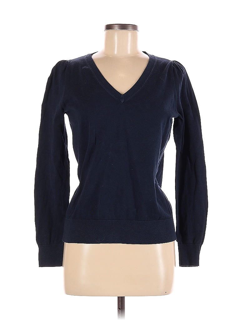 Boden Color Block Solid Navy Blue Pullover Sweater Size M - 65% off ...