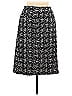 Roz & Ali Houndstooth Jacquard Grid Graphic Black Casual Skirt Size L - photo 1