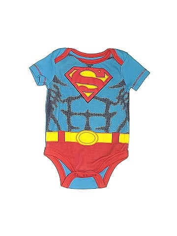 Superman Short Sleeve Onesie (view 1)