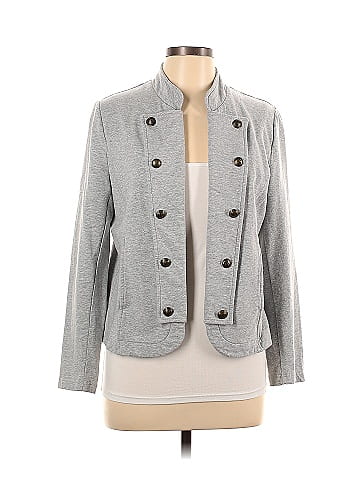 Tommy hilfiger clearance marled sweatshirt blazer