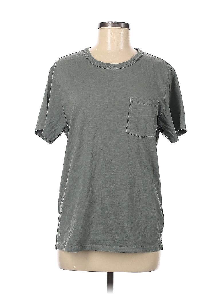 J.Crew 100% Cotton Gray Short Sleeve T-Shirt Size M - 55% off | thredUP