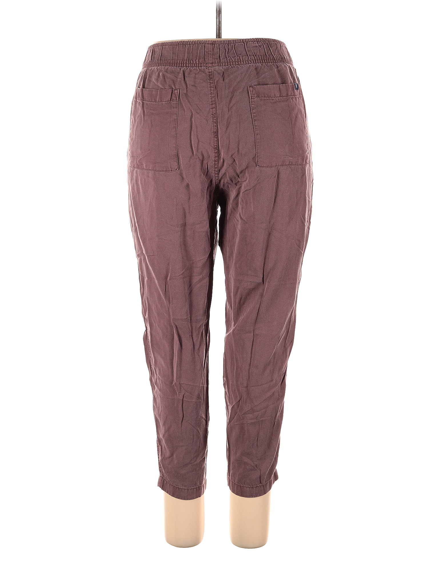 Gap 100% Lyocell Burgundy Cargo Pants Size XL - 70% off